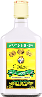 20cl bottle of wray and nephews white rum