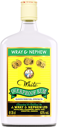 35cl bottle of wray and nephews white rum